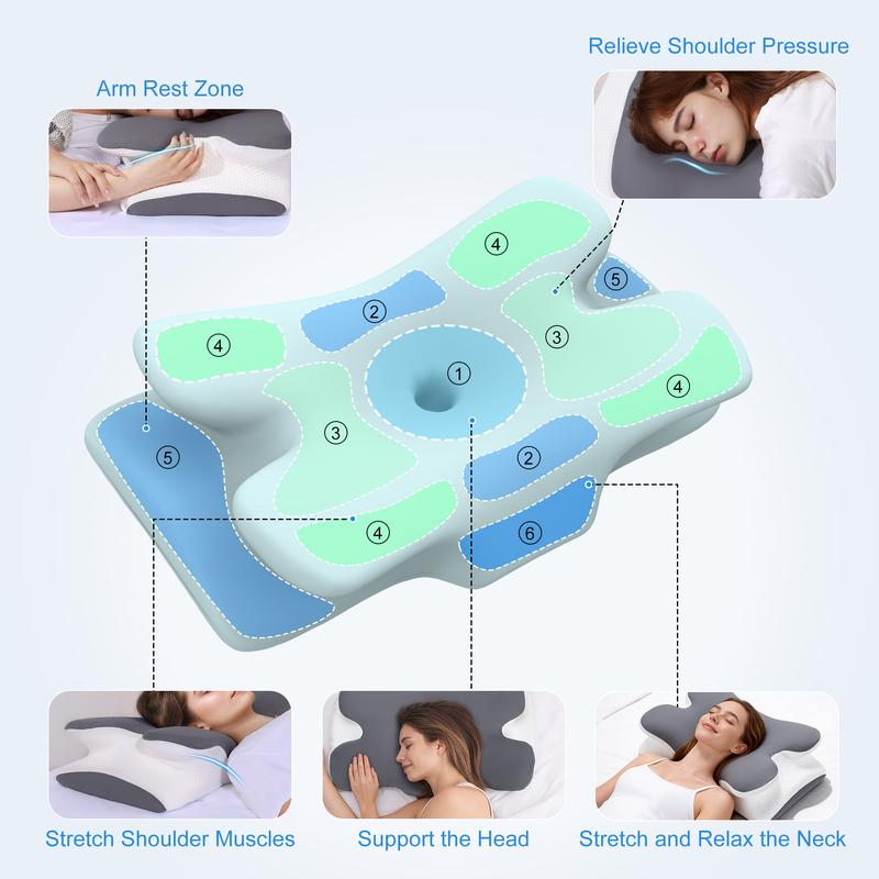 Alignia - Cooling Ergonomic Neck Pillow