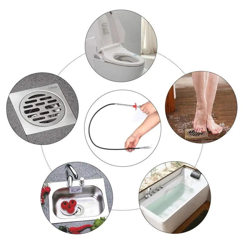 Flexible Drain Snake Claw