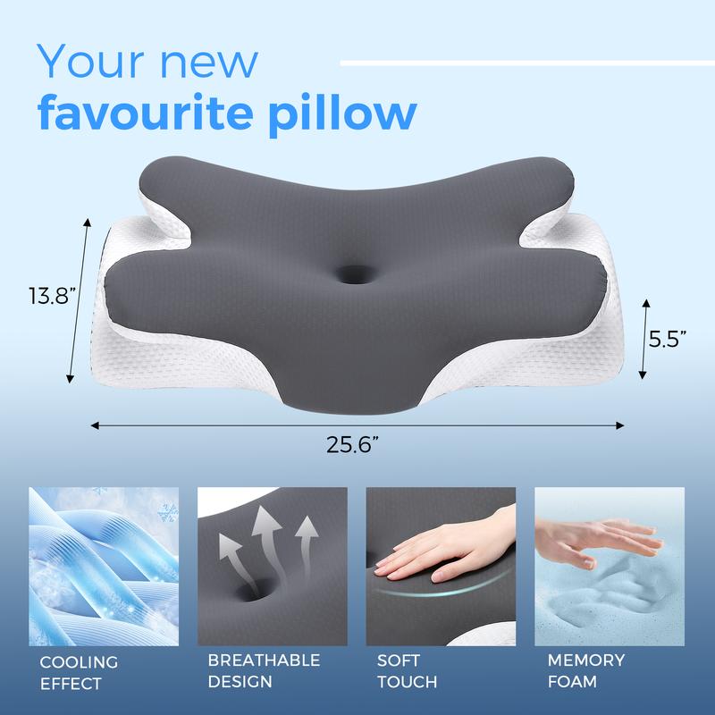 Alignia - Cooling Ergonomic Neck Pillow