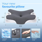 Alignia - Cooling Ergonomic Neck Pillow