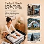 PackMore™ Reinforced Travel Vacuum Compression Bags