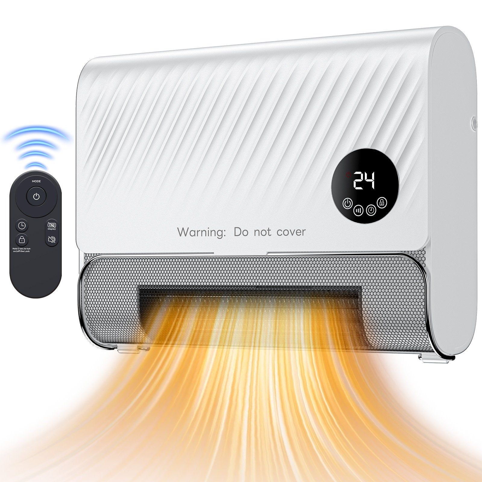 WarmIQ™ Smart Wall Mounted Heater With Remote