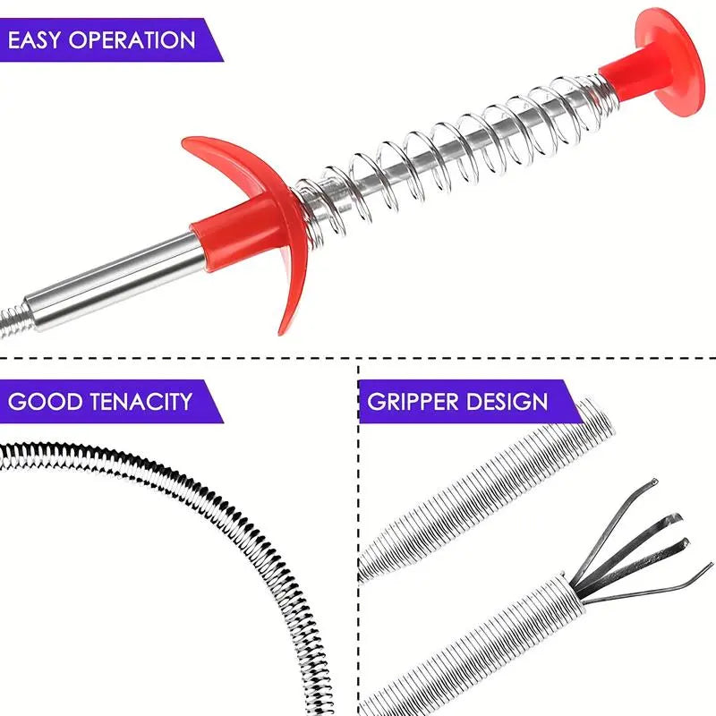 Flexible Drain Snake Claw