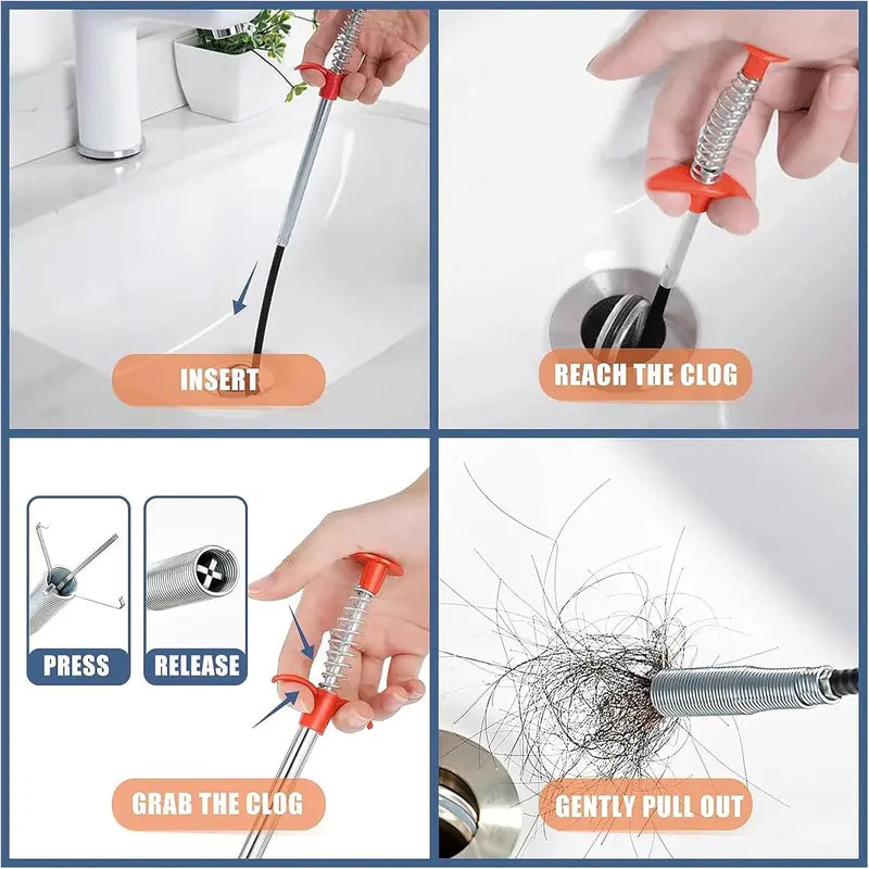 Flexible Drain Snake Claw
